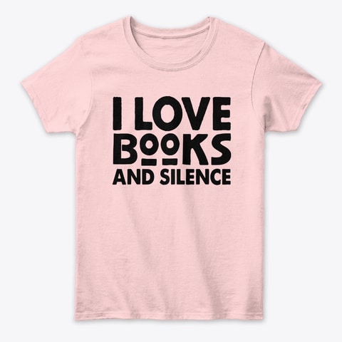 I love Books And Silence Librarian Gift - Image 2