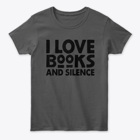 I love Books And Silence Librarian Gift - Image 3