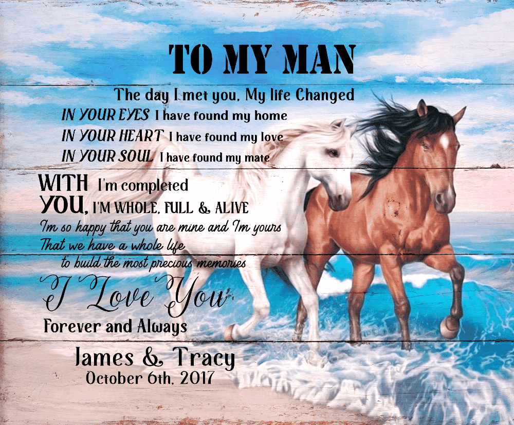 With You Im Whole Full And Alive - Personalized Custom Canvas - Anniversary Gifts Poster Wall Art Canvas Print Wall Decor - Image 2