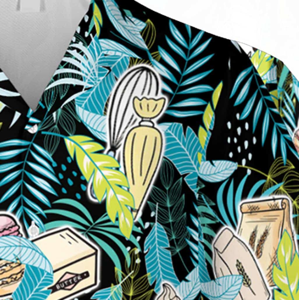Baker Blue And Black Hawaii Shirt Reyn Spooner Shirt - Image 4