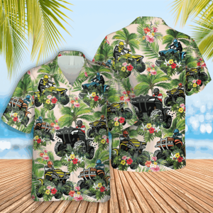 Atv Dirt Car Hawaii Shirt Tropical T-shirt Shirt For Him