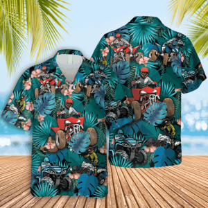 Atv Four Wheelers Hawaii Shirt Summer 3d Shirt Beach Shirt