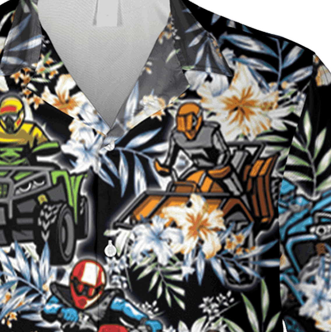 Atv Riding Hawaii Shirt 3d Apparel Fathers Day Gift - Image 4