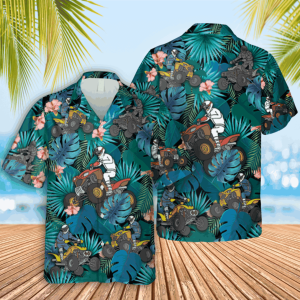 Atv Hawaiian Shirt Riding Aloha Shirt Summer Gift