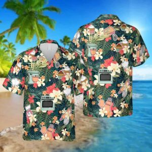 Bakery Hawaiian Shirt Tropical T-shirt