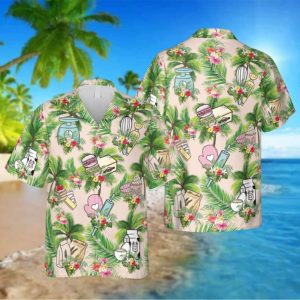 Bakery Hawaii Shirt Tropical Vintage Shirt