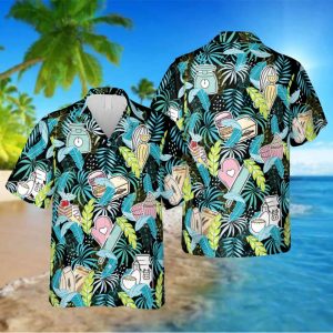 Baker Blue And Black Hawaii Shirt Reyn Spooner Shirt