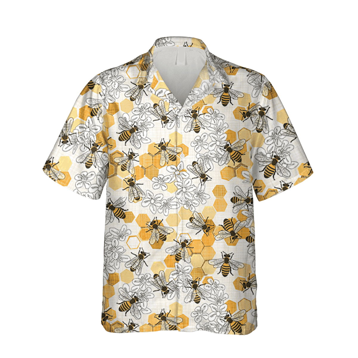 Honey Bee White Hawaii Shirt Mothers Day Gift - Image 2