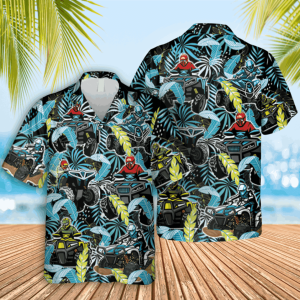 Blue Atv Haawaii Shirt 3d Shirt Mothers Day Gift