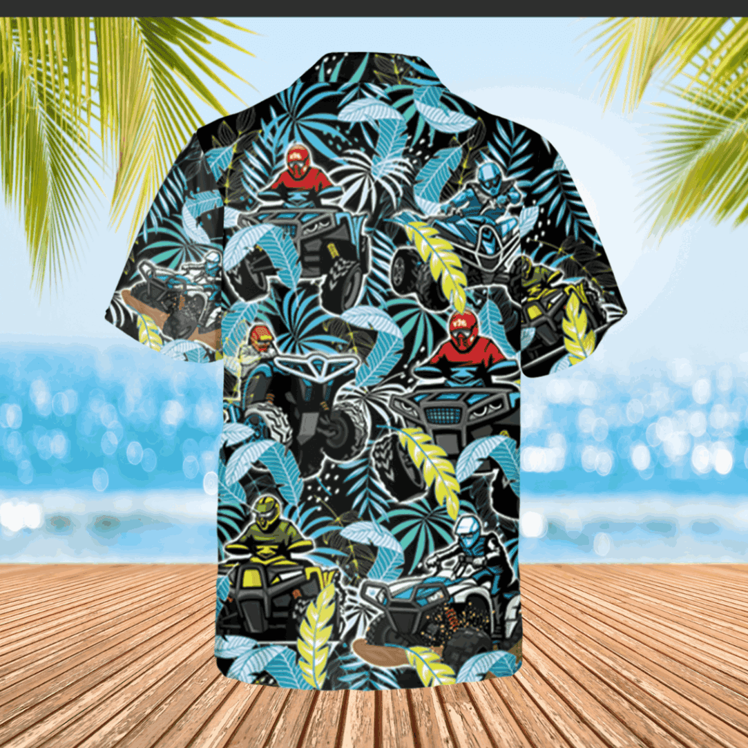 Blue Atv Haawaii Shirt 3d Shirt Mothers Day Gift - Image 2