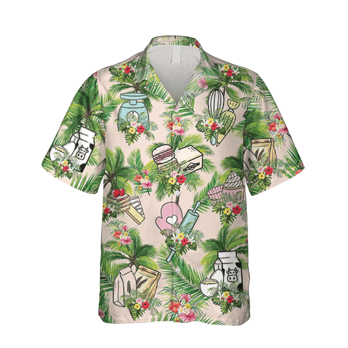 Bakery Hawaii Shirt Tropical Vintage Shirt - Image 2