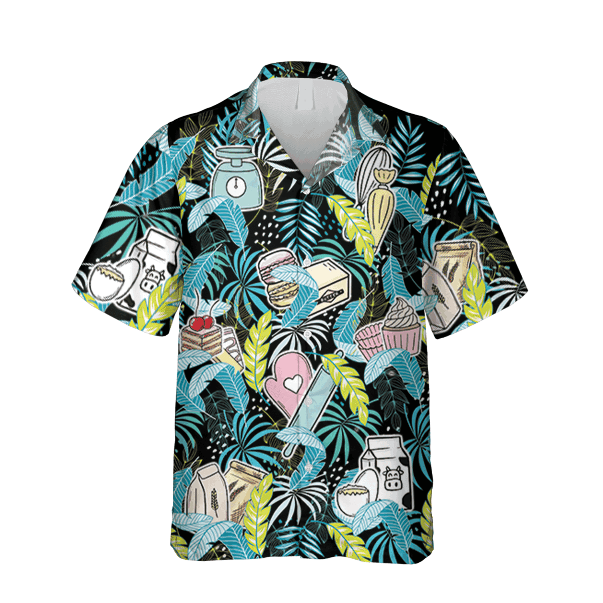 Baker Blue And Black Hawaii Shirt Reyn Spooner Shirt - Image 2