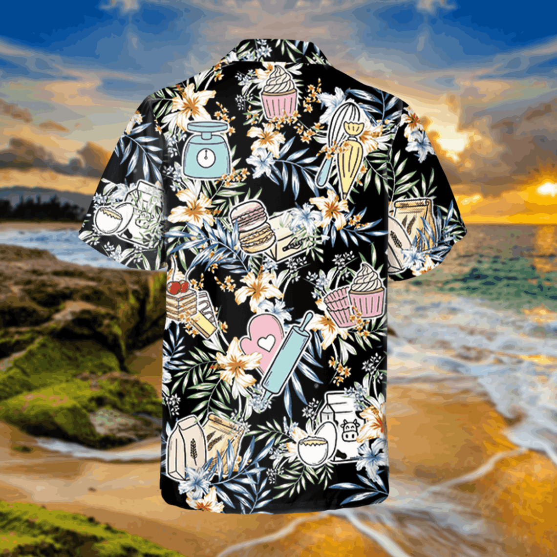 Black Bakery Hawaiian Shirt Kahala Shirts - Image 3