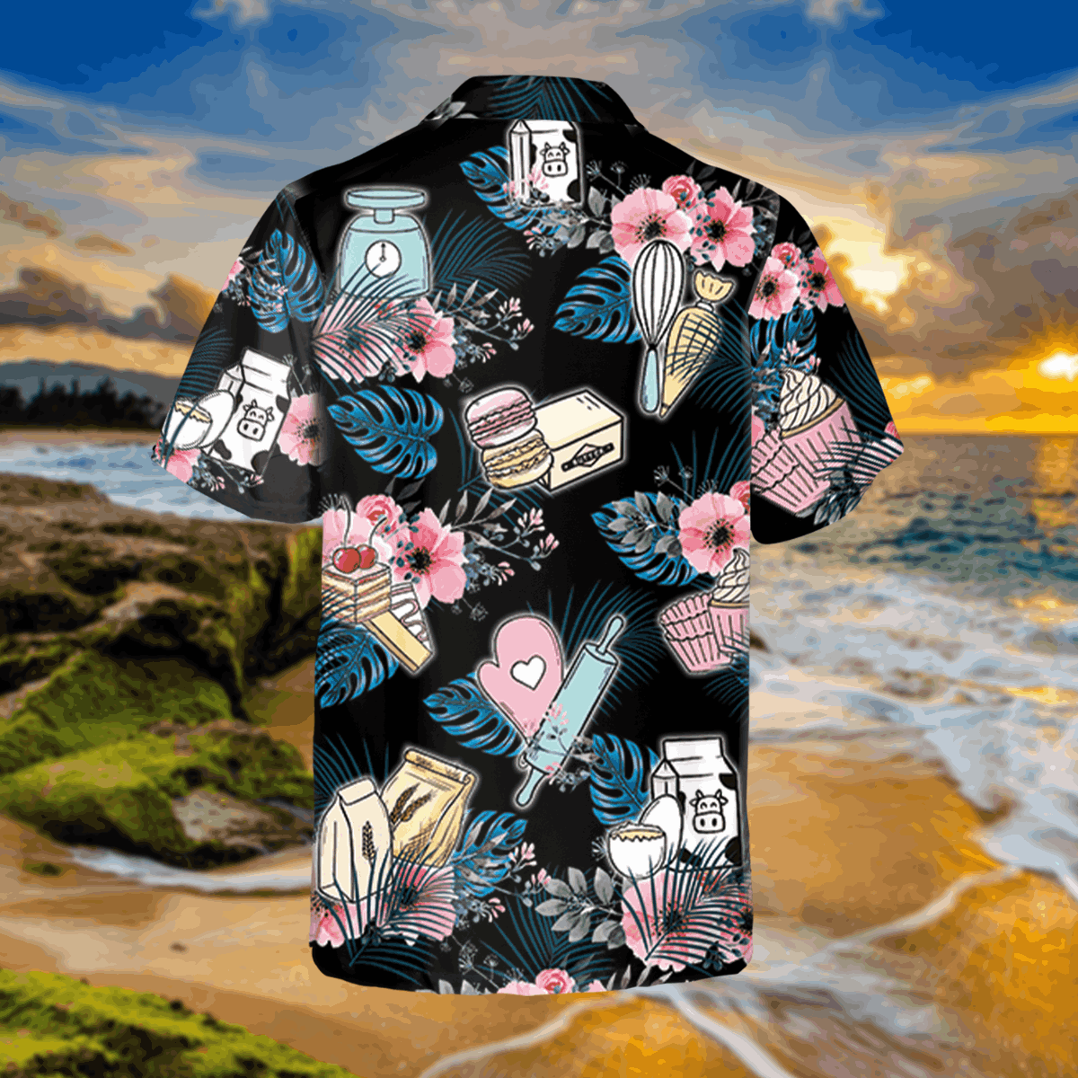 Black Bakery Hawaii Shirt Gift For Him - Image 3