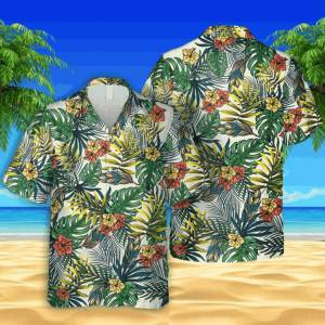 Tropical Plants Hawaii Shirt Beach Shirt Fathers Day Gift