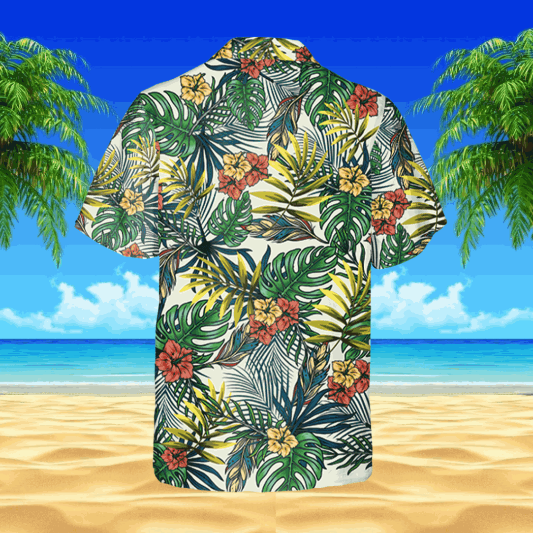 Tropical Plants Hawaii Shirt Beach Shirt Fathers Day Gift - Image 3