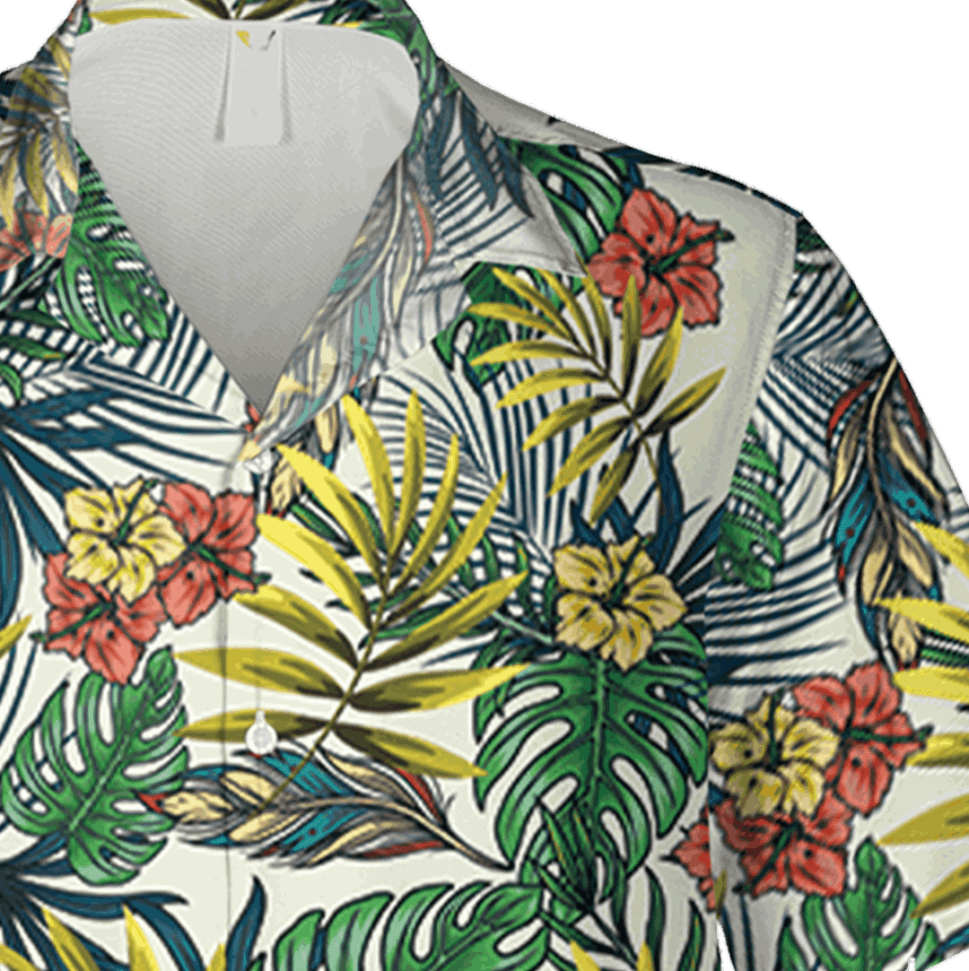 Tropical Plants Hawaii Shirt Beach Shirt Fathers Day Gift - Image 4
